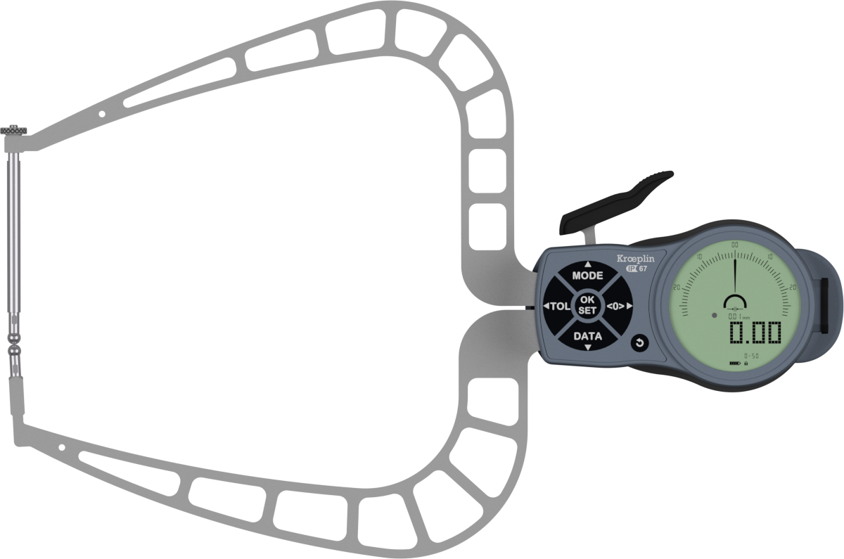 德國KROEPLIN 數(shù)顯外卡規(guī) K450B
