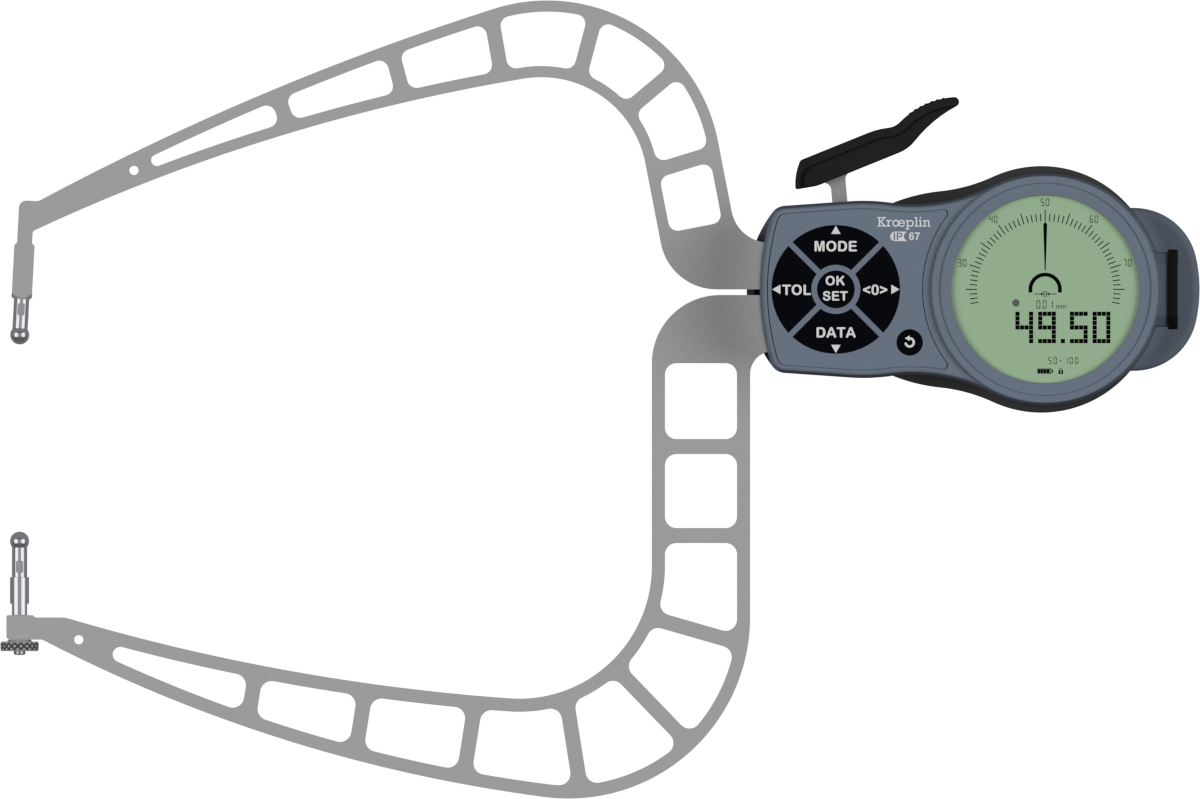 德國KROEPLIN 數(shù)顯外測卡規(guī)  K4100